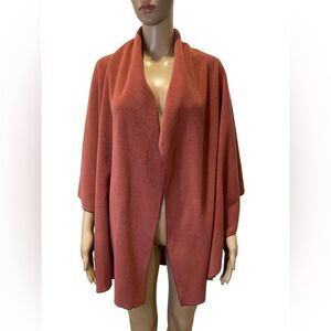 PLUTO Elegant Rust Open Front kimono OS
